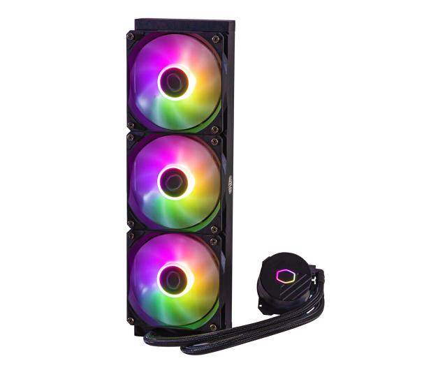 COOLER MASTER Masterliquid 360L Core ARGB Black 3x120mm - 1145996 - zdjęcie 2